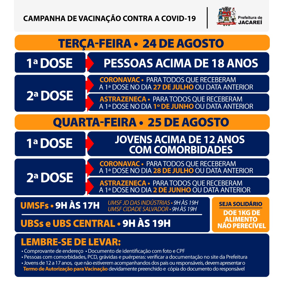 Prefeitura Municipal de Bicas - 11 e 12/05 Vacinação - Segunda Fase de  Pessoas com Comorbidades