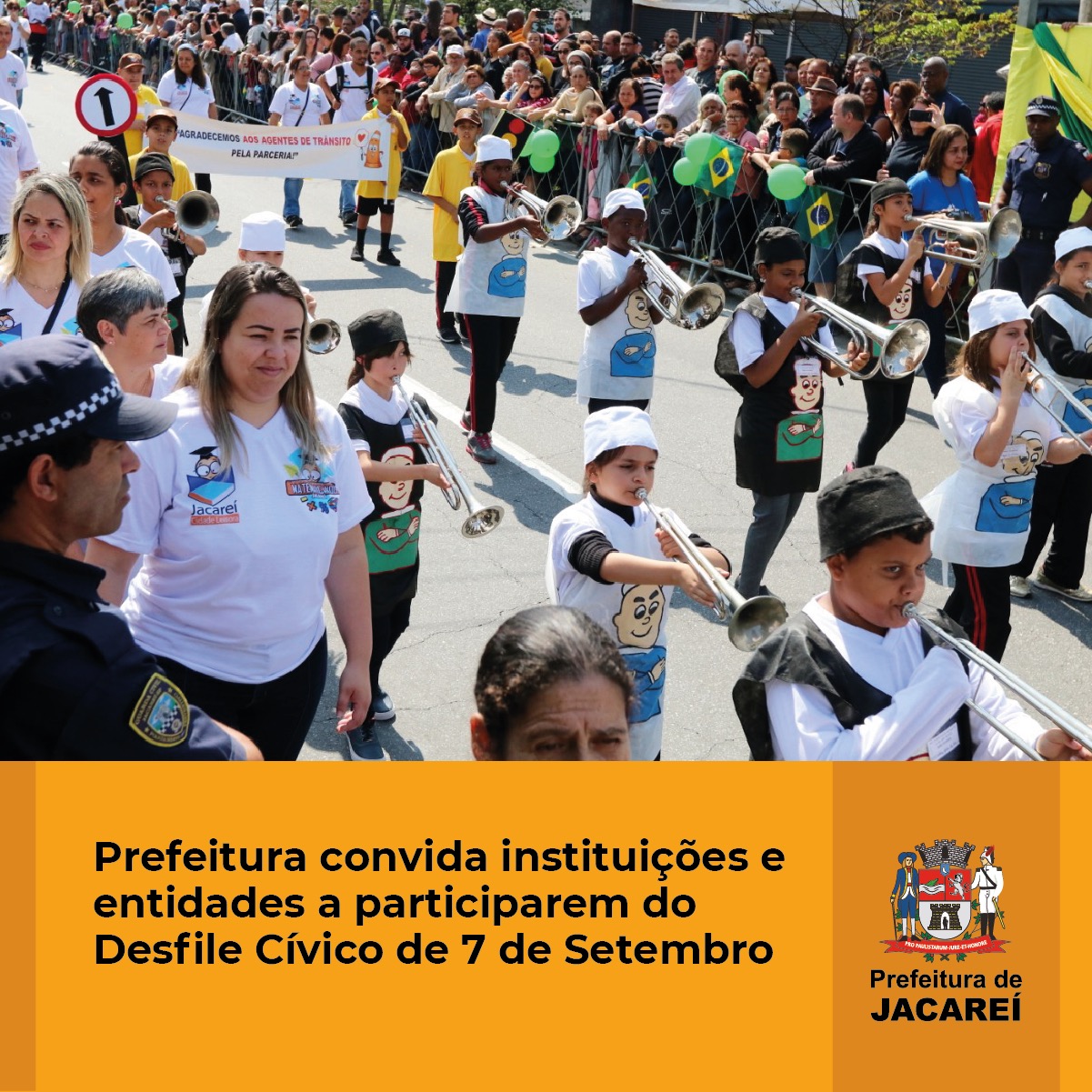 Prefeitura convida instituições e entidades a participarem do Desfile ...