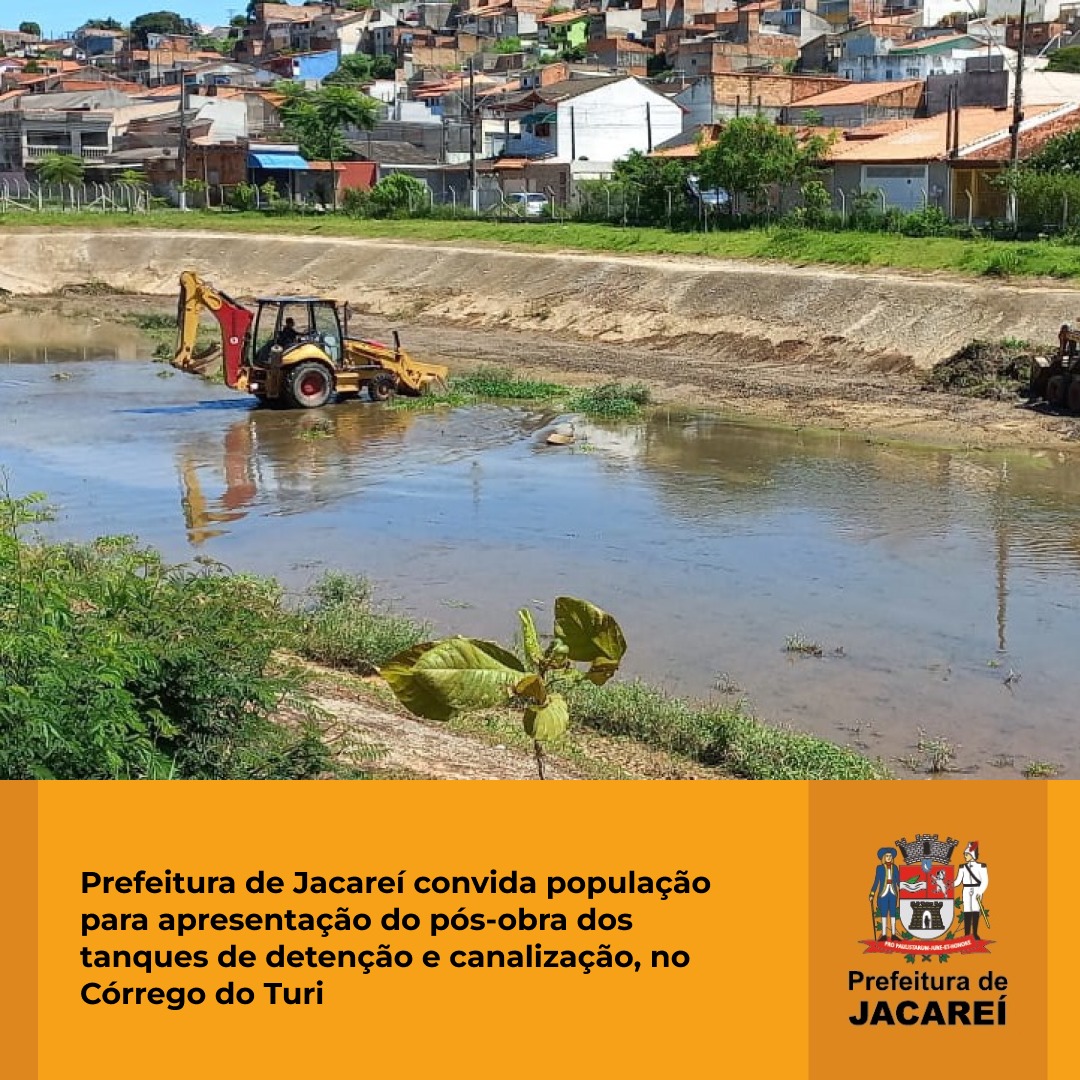 Prefeitura de Jacareí convida população para apresentação do pós-obra ...